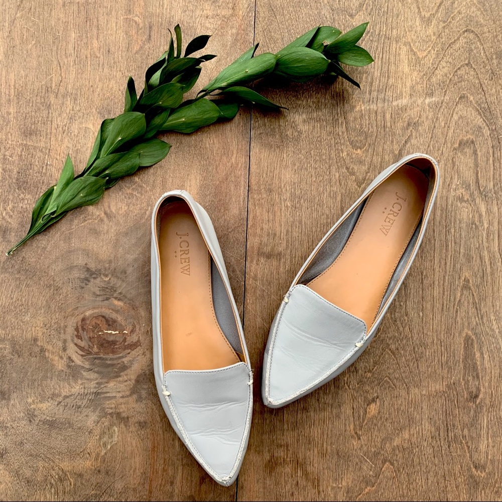 J. Crew Edie Leather Loafers